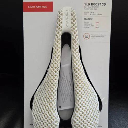 Selle Italia SLR Boost 3D Kit Carbonio Superflow White országúti kerékpár nyereg