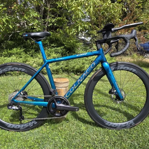 Colnago C64 karbon tárcsafékes országúti kerékpár