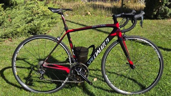 Specialized Tarmac SL4 karbon országúti kerékpár · 1 Specialized Tarmac SL4 karbon országúti kerékpár, 54 méret · 1. kép